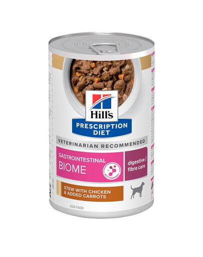 HILL'S Prescription Diet Canine Gastrointestinal Biome Digestive Care Stufato con pollo e carote 354g