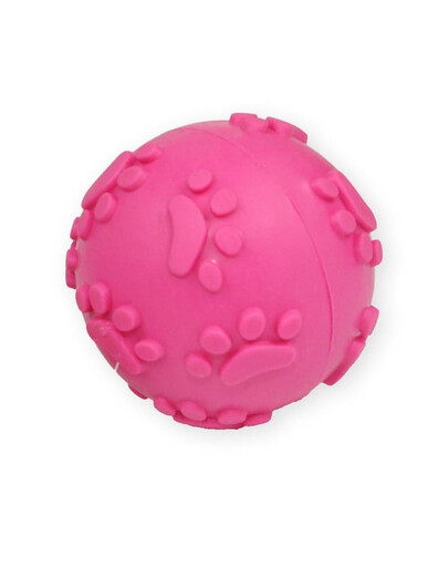 PET NOVA DOG LIFE STYLE Pallina da 6 cm con suono, rosa, sapore di menta