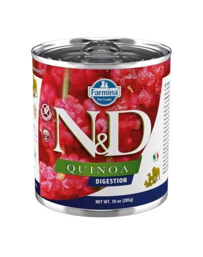 FARMINA N&D Quinoa Digestion Dog 285g agnello per cani con disturbi digestivi