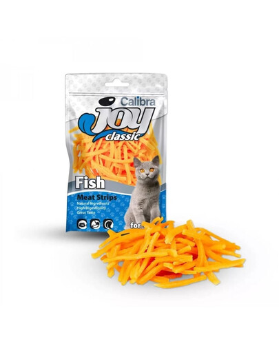 CALIBRA Cat Joy Classic Fish Strips 70g strisce di pesce