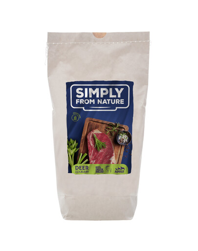 SIMPLY FROM NATURE Oven Baked Dog Food with deer  1,2kg