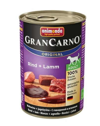 ANIMONDA GranCarno manzo e agnello 800g