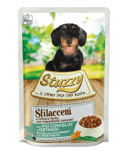 STUZZY Speciality Rabbit And Vegetables - Coniglio e verdure 100gr.