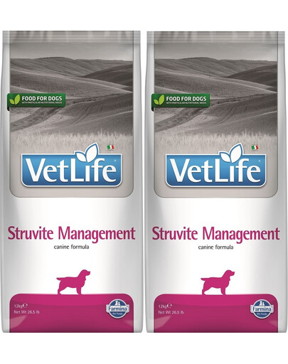 FARMINA Vet Life Dog Struvite Management 2 x 12kg