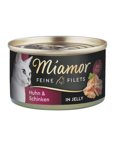 MIAMOR Feine Filetti di pollo con prosciutto in salsa 100 g