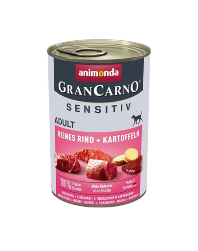 ANIMONDA Grancarno Sensitive manzo con patate 400g