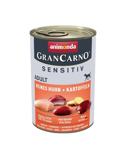ANIMONDA Grancarno Sensitive pollo con patate 400g