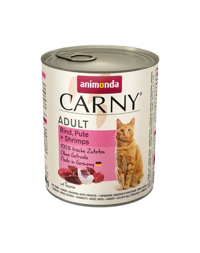 ANIMONDA Carny Adult Rind, Pute, Shrimps 800 g