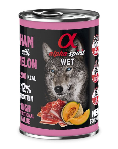 ALPHA SPIRIT Prosciutto e melone 400g