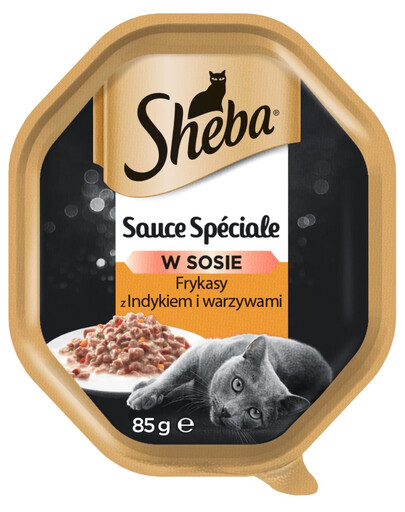 SHEBA Creazioni Speciali in Salsa con Tacchino e Verdure 22x85g