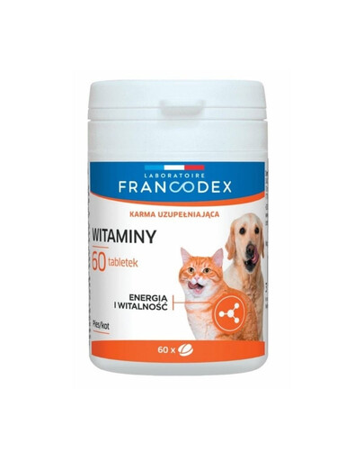 FRANCODEX Vitamine per cani e gatti 60 compresse