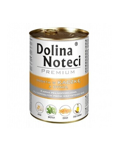 DOLINA NOTECI Premium Ricco di anatra e zucca 400g