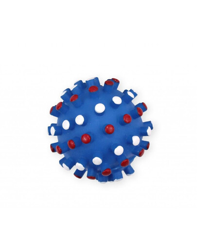 PET NOVA DOG LIFE STYLE Palla di riccio maculato 8,5 cm blu