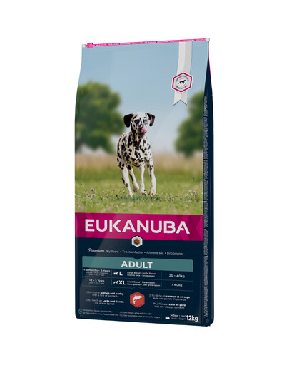 EUKANUBA Adult All Breeds Salmon & Rice 12 kg