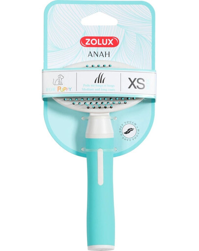 ZOLUX Spazzola morbida con aghi retrattili per cuccioli