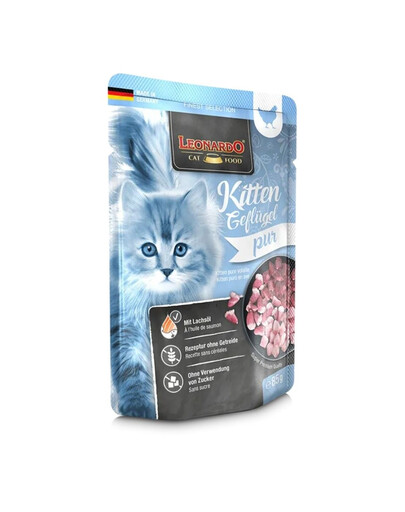 LEONARDO Finest Selection Kitten Pollame 85 g