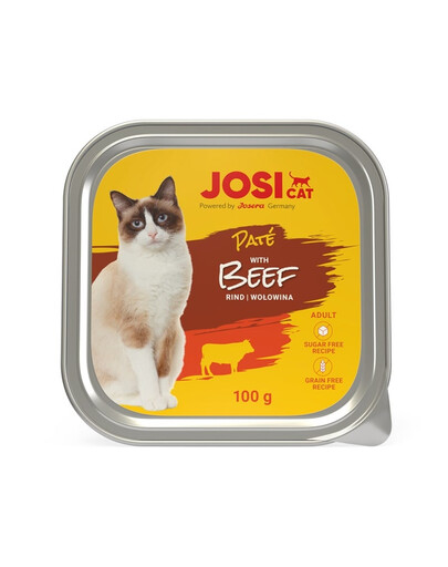 JOSERA JosiCat Paté con manzo per gatti 100g