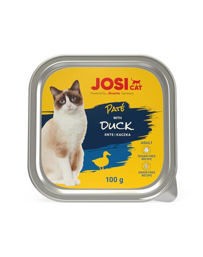 JOSERA JosiCat Paté di anatra per gatti 100g