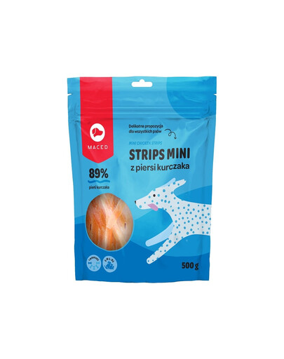 MACED Strisce con Petto di pollo morbido 500g