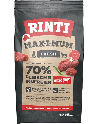 RINTI MAX-I-MUM Manzo 12kg