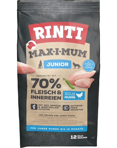 RINTI MAX-I-MUM Junior Pollo 12kg