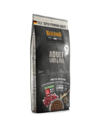 BELCANDO Adult Lamb & Rice 12.5 kg cibo secco per cani sensibili agnello e riso