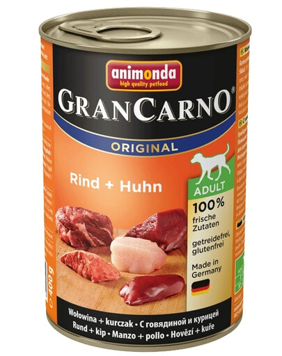 ANIMONDA Grancarno manzo e pollo 800g