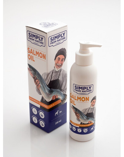SIMPLY FROM NATURE Salmon oil Olio di salmone 250 ml