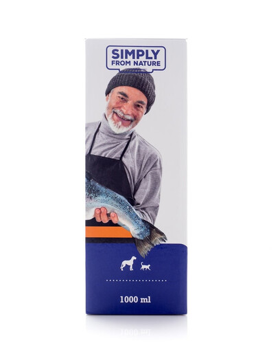 SIMPLY FROM NATURE Olio di salmone 1000ml