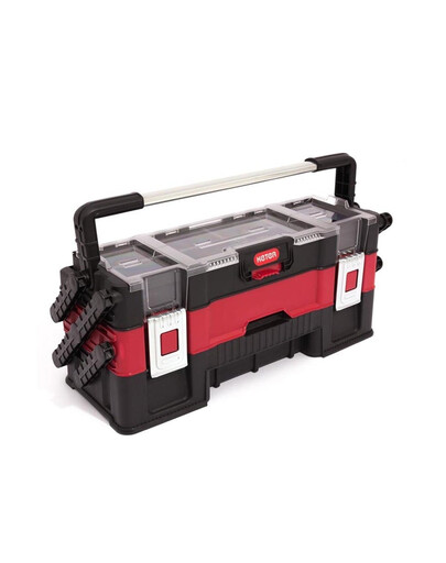 KETER Organizer per utensili Canti Trio nero-rosso