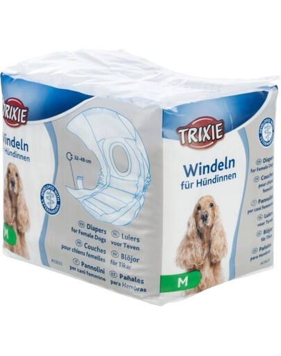 TRIXIE Pannolini per cani femmine 12 pezzi taglia M