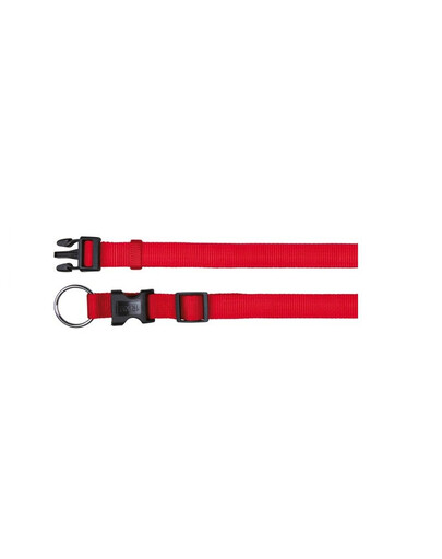 TRIXIE Collare classico 40-65 cm / 25 mm rosso