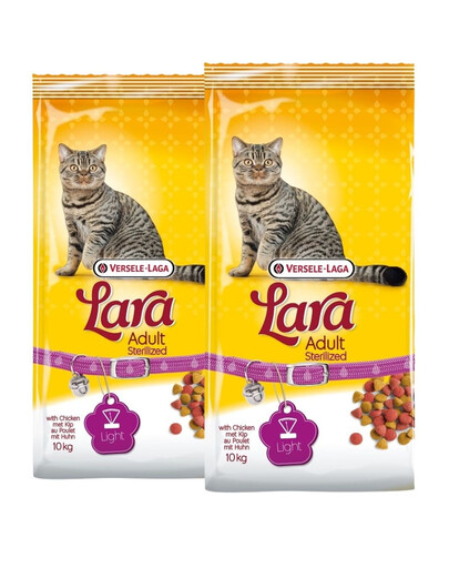 VERSELE-LAGA Lara Adult Sterilized 20kg (2x10kg)