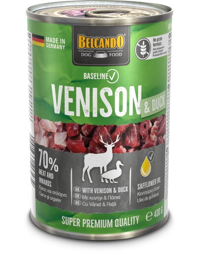 BELCANDO Baseline Selvaggina con anatra 400g