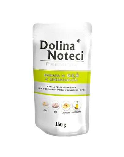 DOLINA NOTECI Premium Ricco di oca e patate 150g