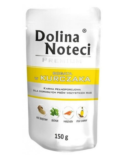 DOLINA NOTECI Premium Ricco di pollo 150g