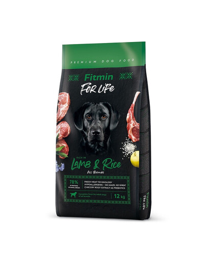 FITMIN dog For Life Lamb & Rice 12kg