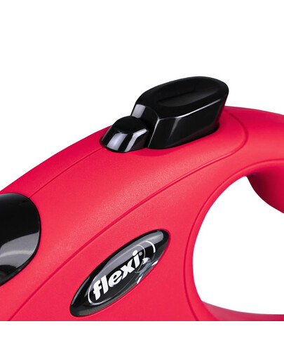 FLEXI Cordino automatico New Classic L strap 8 m Rosso