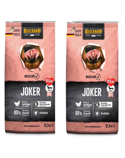BELCANDO Baseline Joker Grain Free 2 x 12,5kg