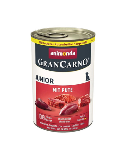 ANIMONDA Grancarno Junior tacchino  per cuccioli 400 g