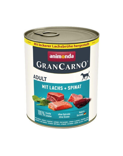 ANIMONDA GranCarno Adult salmone e spinaci 800g