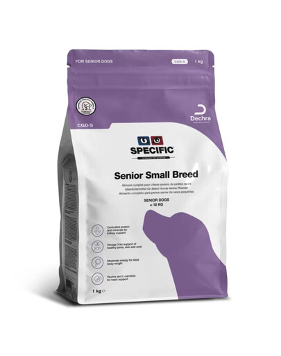 SPECIFIC Dog CGD-S Senior Small Breed 1 kg cibo per cani senior di piccola taglia