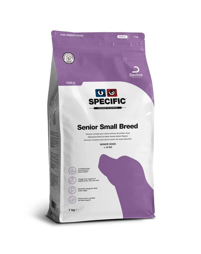 SPECIFIC Dog CGD-S Senior Small Breed 7 kg cibo per cani senior di piccola taglia
