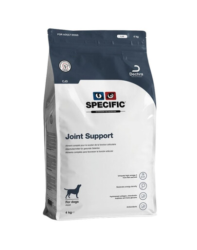 SPECIFIC Dog CJD Joint Support 4 kg cibo per cani per la salute delle articolazioni