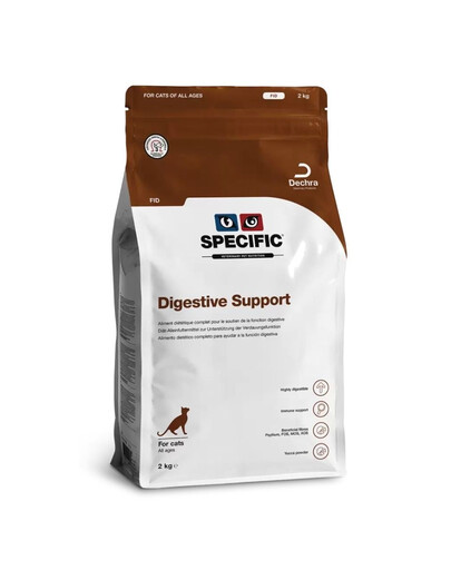 SPECIFIC Cat FID Digestive Support 2 kg cibo per gattini e gatti adulti con problemi gastrointestinali