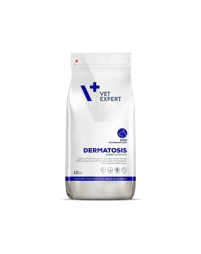 VET EXPERT Veterinary Diet Dog Dermatosis Rabbit&Potato 12kg