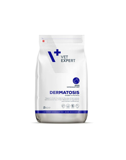 VET EXPERT Veterinary Diet Dog Dermatosis Rabbit&Potato 2kg