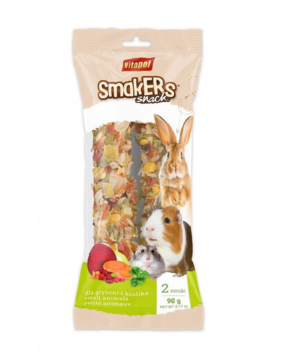 VITAPOL Smakers con ortaggi per roditori e conigli 90 g