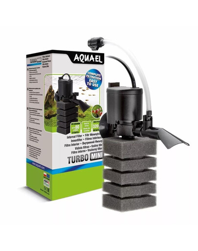 AQUAEL Turbo Mini filtro per acquari d'acqua dolce