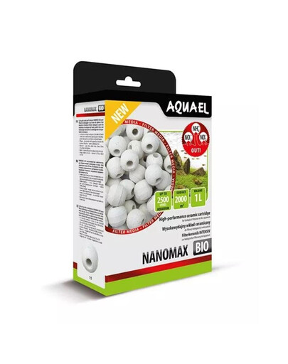 AQUAEL NanoMax Bio inserto per filtrazione biologica nell'acquario 1l